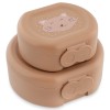 Set van 2 snackdoosjes - Snack box with clip - Mrs. Cat